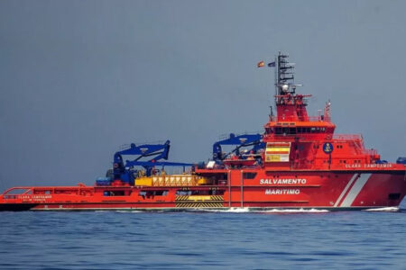Boote mit willkürlichen Migranten verschwanden vor der Kanarischen Insel