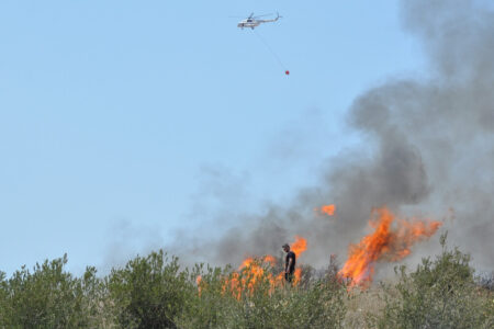 Der Brand im Macchia-Gebiet in Mersin konnte unter Kontrolle gebracht werden