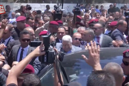 Der palästinensische Präsident Abbas besuchte Dschenin