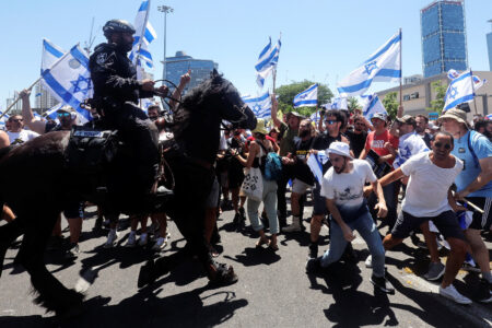 Der umstrittene Gesetzesentwurf wurde in Israel angenommen: Im ganzen Land begannen Proteste