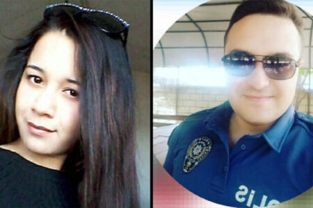 Der von seiner Freundin in Aksaray erschossene Polizist kam ums Leben