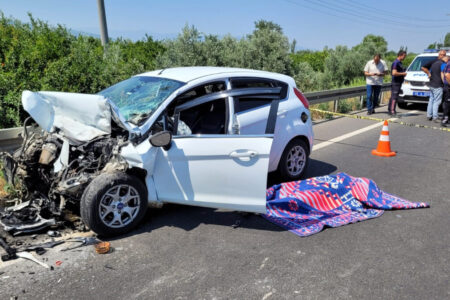 Er kam bei einem Unfall mit dem ihm anvertrauten Auto in Aydın ums Leben.