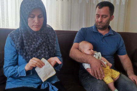Im Körper des Babys Adem in Iğdır wurde eine Spritzennadel gefunden