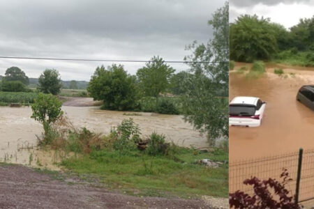 Kandıra war der Bezirk, der am stärksten vom Regen in Kocaeli betroffen war.