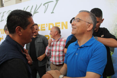 Kemal Ceber wurde von Gaziantep, dem neuen Missionsort, verabschiedet