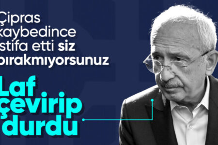 Kemal Kılıçdaroğlu wurde zum Rücktritt von Tsipras befragt