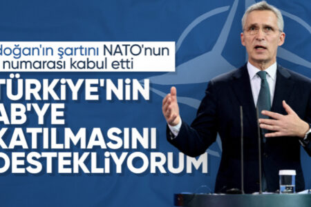 NATO-Generalsekretär Jens Stoltenberg: Ich unterstütze den Wunsch der Türkei, der EU beizutreten