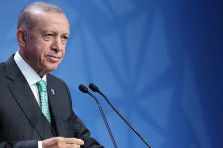 Präsident Erdoğan wurde zum EU-Beitrittsprozess der Türkei befragt