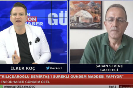 Şaban Sevinç: Kılıçdaroğlu macht Demirtaş immer zu einem Tagesordnungspunkt