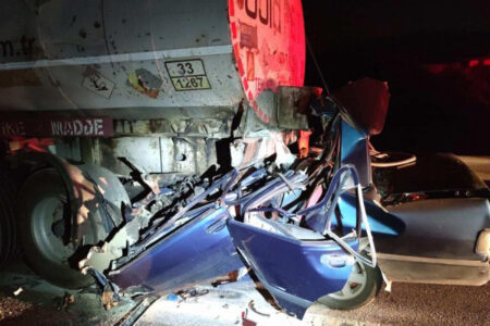 Schwerer Unfall in Osmaniye: Sie starben unter dem Tanker