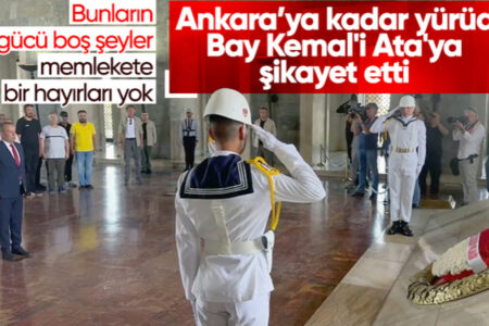 Tanju Özcan beschwerte sich bei Atatürk über Kemal Kılıçdaroğlu