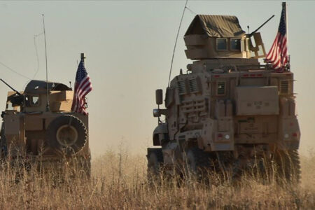 Unterstützung der USA für ihre Stützpunkte in Syrien: Sie schickten Verstärkung von 100 Fahrzeugen