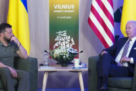 Vielen Dank an Joe Biden vom Präsidenten der Ukraine Selenskyj