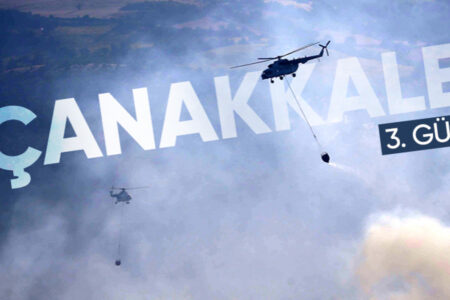 3. Tag im Waldbrand!  Çanakkale brennt