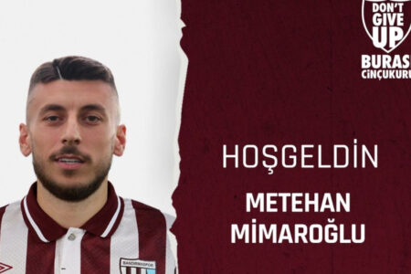 Bandırmaspor hat Metehan Mimaroğlu gemietet