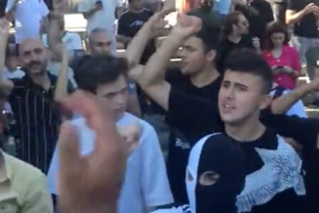 Beşiktaş-Fans forderten den Rücktritt der Regierung