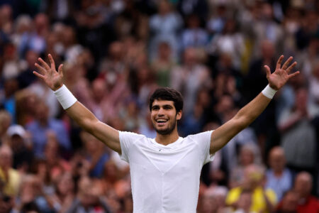 Carlos Alcaraz war der Gegner von Novak Djokovic im Wimbledeon-Finale