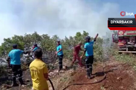 Das seit 18 Stunden andauernde Feuer in Diyarbakır wurde unter Kontrolle gebracht