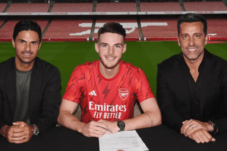 Declan Rice unterschreibt bei Arsenal