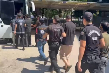 Einwanderungsoperation in 5 Provinzen: 6 Personen festgenommen