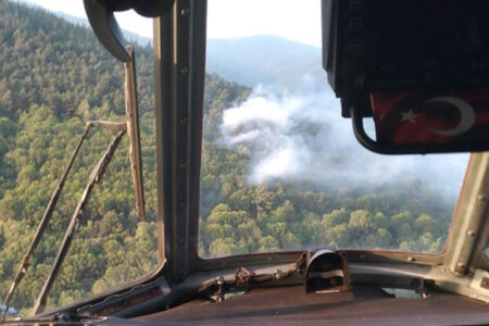 Feueralarm in Uludağ: Gendarmerieteams sind auf Patrouille