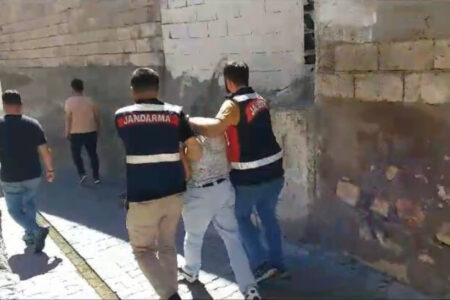 Gefängnisflüchtling wurde in der Scheune in Şanlıurfa gefangen