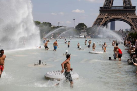 Gefahr durch heißes Wetter in Europa: Pariser sind am stärksten gefährdet, zu sterben