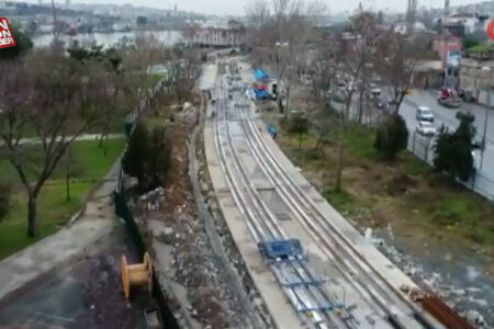 Golden Horn Tramway, das Projekt, das seit 4 Jahren nicht abgeschlossen wurde