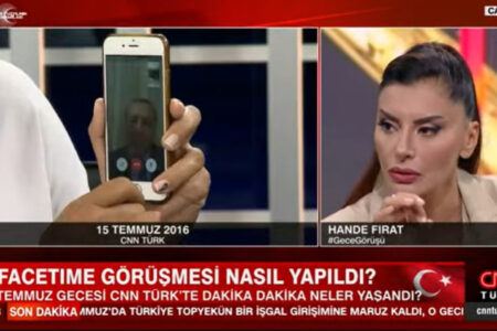 Hande Fırat erlebte emotionale Momente, als sie von der Nacht des 15. Juli erzählte