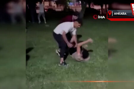 In Ankara kam es zu Auseinandersetzungen zwischen zwei Gruppen