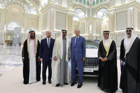 Letzte Station von Präsident Erdoğan: Vereinigte Arabische Emirate: Togg wurde Al Nahyan angeboten