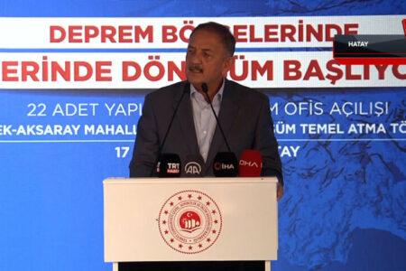 Minister Özhaseki: Innerhalb einer Stunde wurden 1.200 Anträge für die Umgestaltung vor Ort gestellt