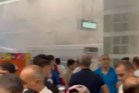Rauch stieg aus der U-Bahn Kirazlı auf!  Bürger rebellierten gegen İmamoğlu…