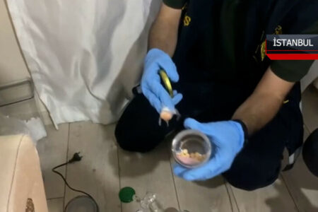 Razzia der Polizei gegen Drogendealer in Bağcılar