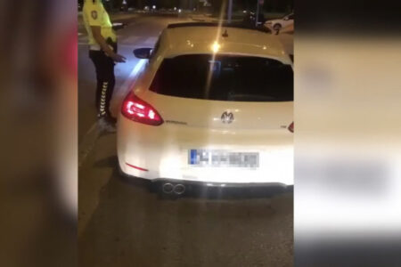 Verkehrskontrolle in Istanbul!  15.000 Motorräder vom Typ 560 wurden vom Verkehr ausgeschlossen