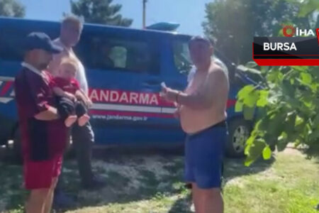 Während nach ihm gesucht wurde, weil er in einem See in Bursa ertrunken war, wurde er 4 Stunden später gefunden.