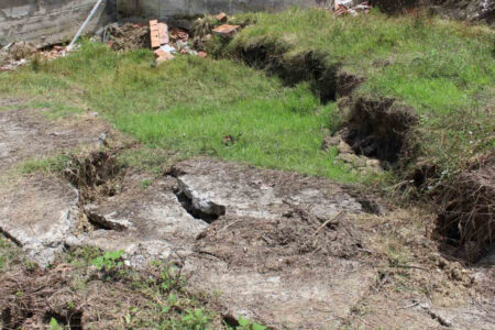 Das Viertel in Samsun kollabiert weiter: 20 Häuser wurden evakuiert
