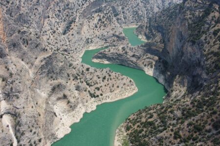 Der Inceğiz-Canyon, der in Aydın darauf wartet, entdeckt zu werden, wurde für den Tourismus geöffnet.