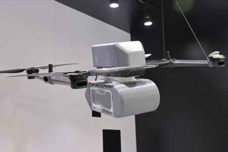 Die erste Ladung des Fracht-UAV wird für die Sicherheitskräfte bestimmt sein