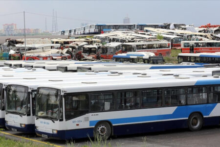 Die Exporte von Bussen, Kleinbussen und Midibussen aus der Türkei nahmen zu