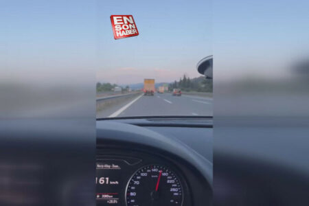 Die gefährliche Fahrt des Lastwagens von Istanbul nach Ankara wurde mit der Kamera festgehalten