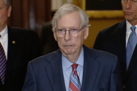 Die Rede des Senators in den USA blieb 20 Sekunden lang stehen