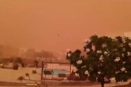Drei Städte in Mexiko waren aufgrund eines Sandsturms ohne Strom