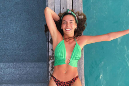 Ebru Şahin faszinierte mit ihren Bikini-Strandposen!  „Es strahlt mit seiner Schönheit“