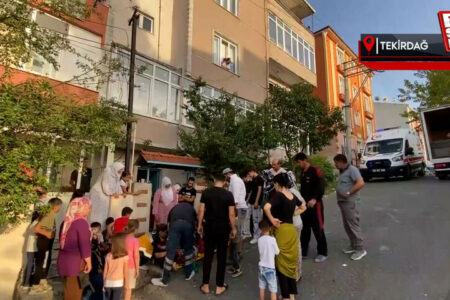 Ein 5-jähriges Kind fiel beim Spielen in Tekirdağ vom Balkon