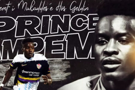 Eyüpspor verpflichtete Prinz Obeng Ampem