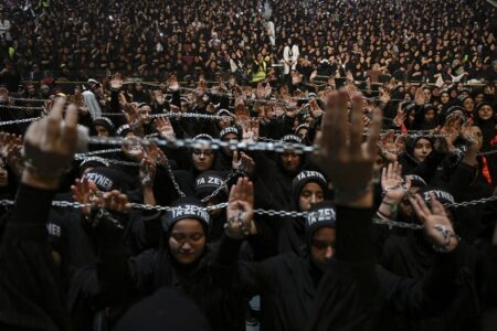 In Küçükçekmece fand eine kosmische Ashura-Trauerzeremonie statt