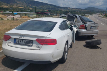 In Tokat prallten Fahrzeuge aufeinander: 1 Toter, 6 Verletzte