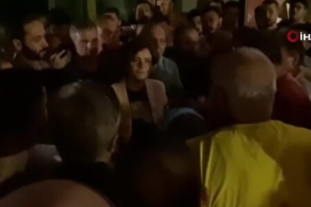 Krise bei der Delegiertenwahl in der CHP: Kaftancıoğlu protestierte vor der Provinzdirektion von Istanbul