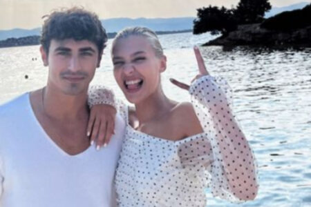 Melisa Döngel posierte mit Emin Günenç